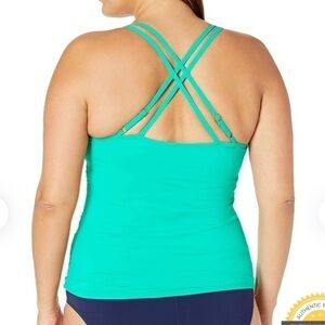 Nwt La Blanca Island Goddess Swimsuit Tankini Top